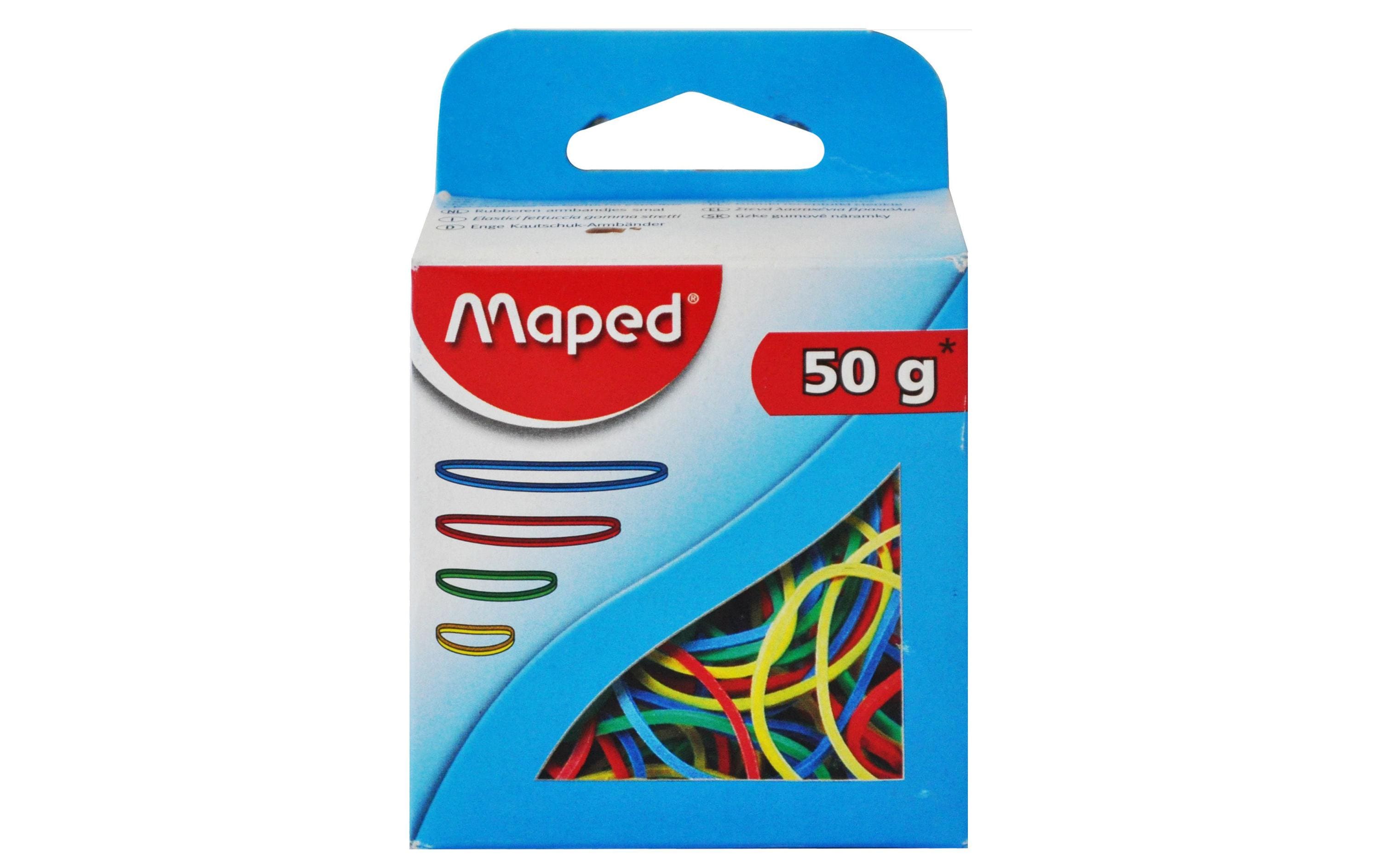maped Gummiband Ringe à 50 g farbig maped Gummiband Ringe à 50 g farbig