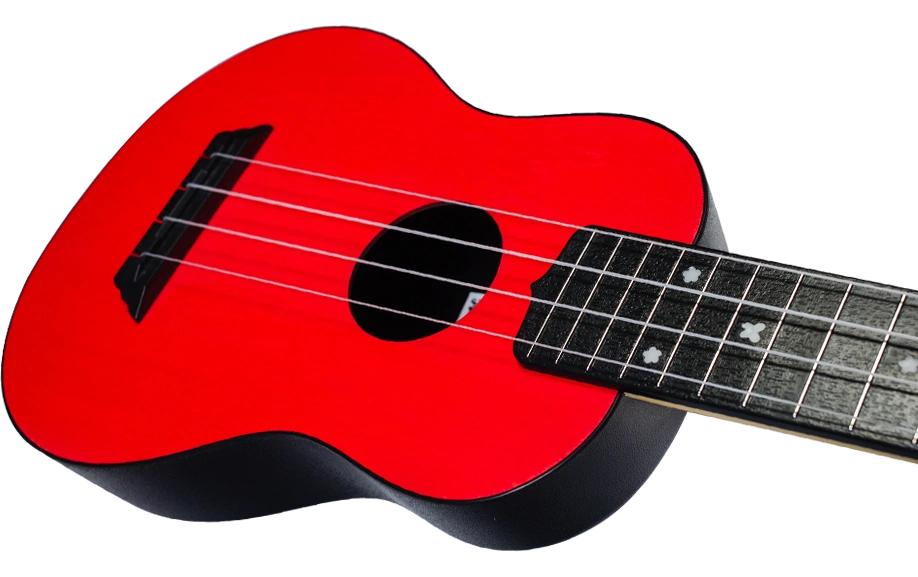 Flight Ukulele Travel Soprano ABS – Red
