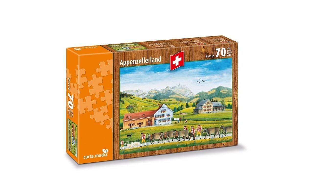 Carta.Media Puzzle Appenzellerland 70 Teile