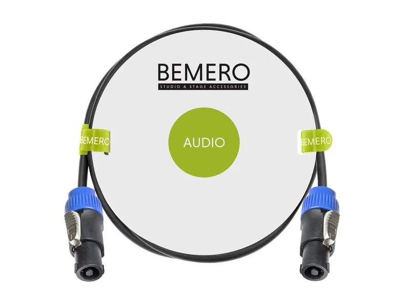 Bemero Lautsprecherkabel SpeakON – SpeakON 2x 1.5mm² 2 m Bemero Lautsprecherkabel SpeakON – SpeakON 2x 1.5mm² 2 m