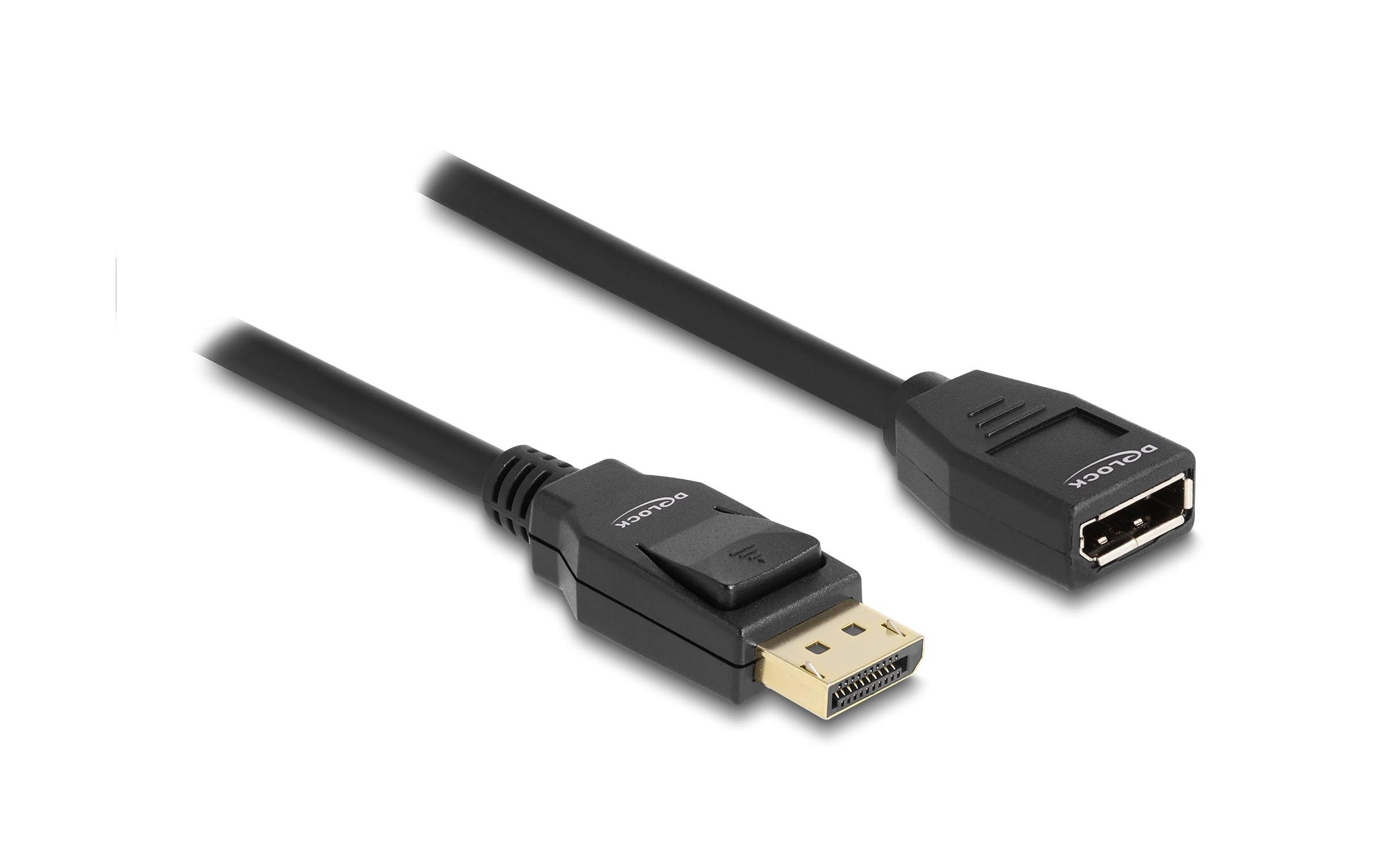 Delock Verlängerungskabel 4K 60 Hz DisplayPort - DisplayPort, 3 m Delock Verlängerungskabel 4K 60 Hz DisplayPort - DisplayPort, 3 m