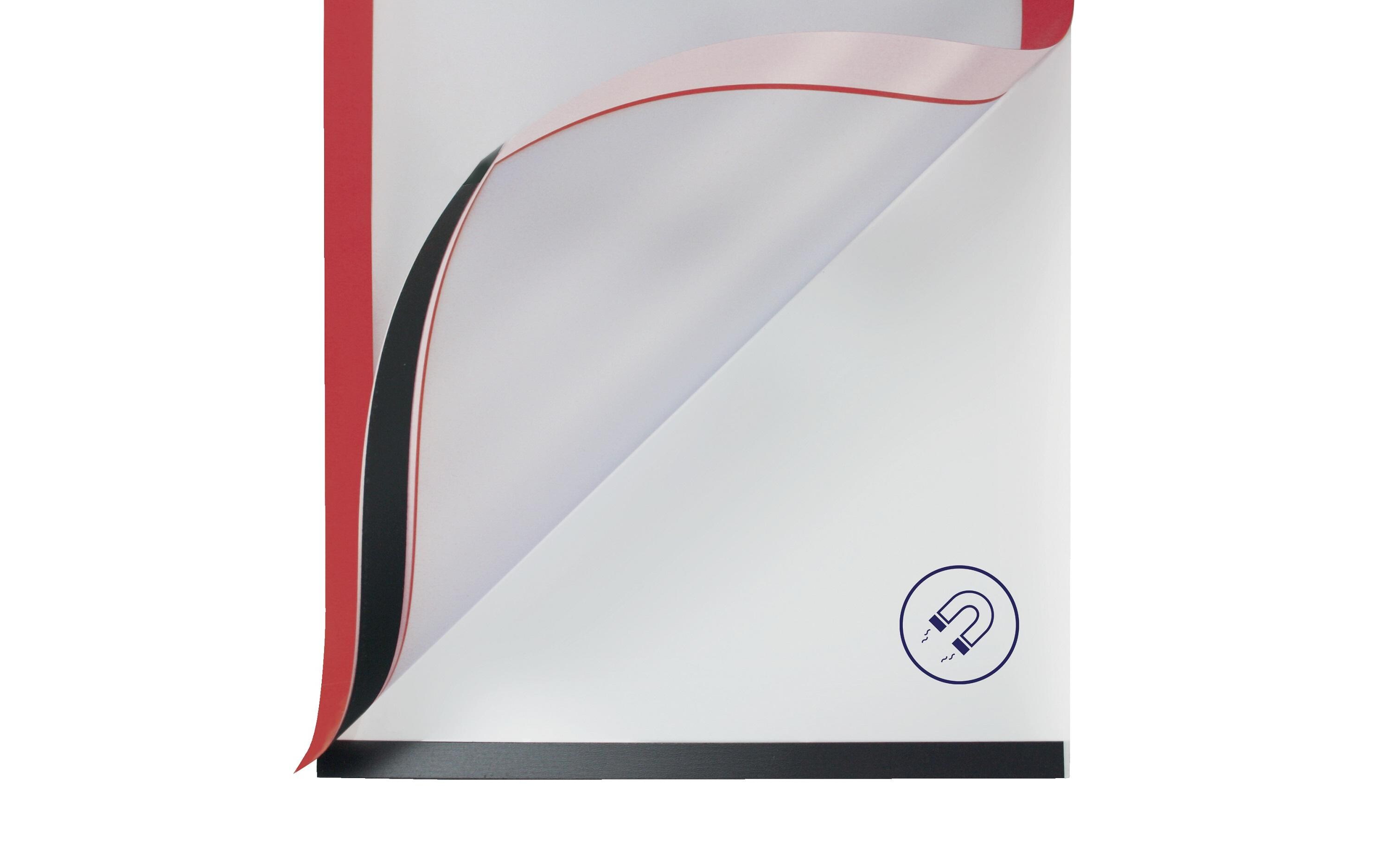 Franken Plakatrahmen PRO A4, Rot, 2 Stück