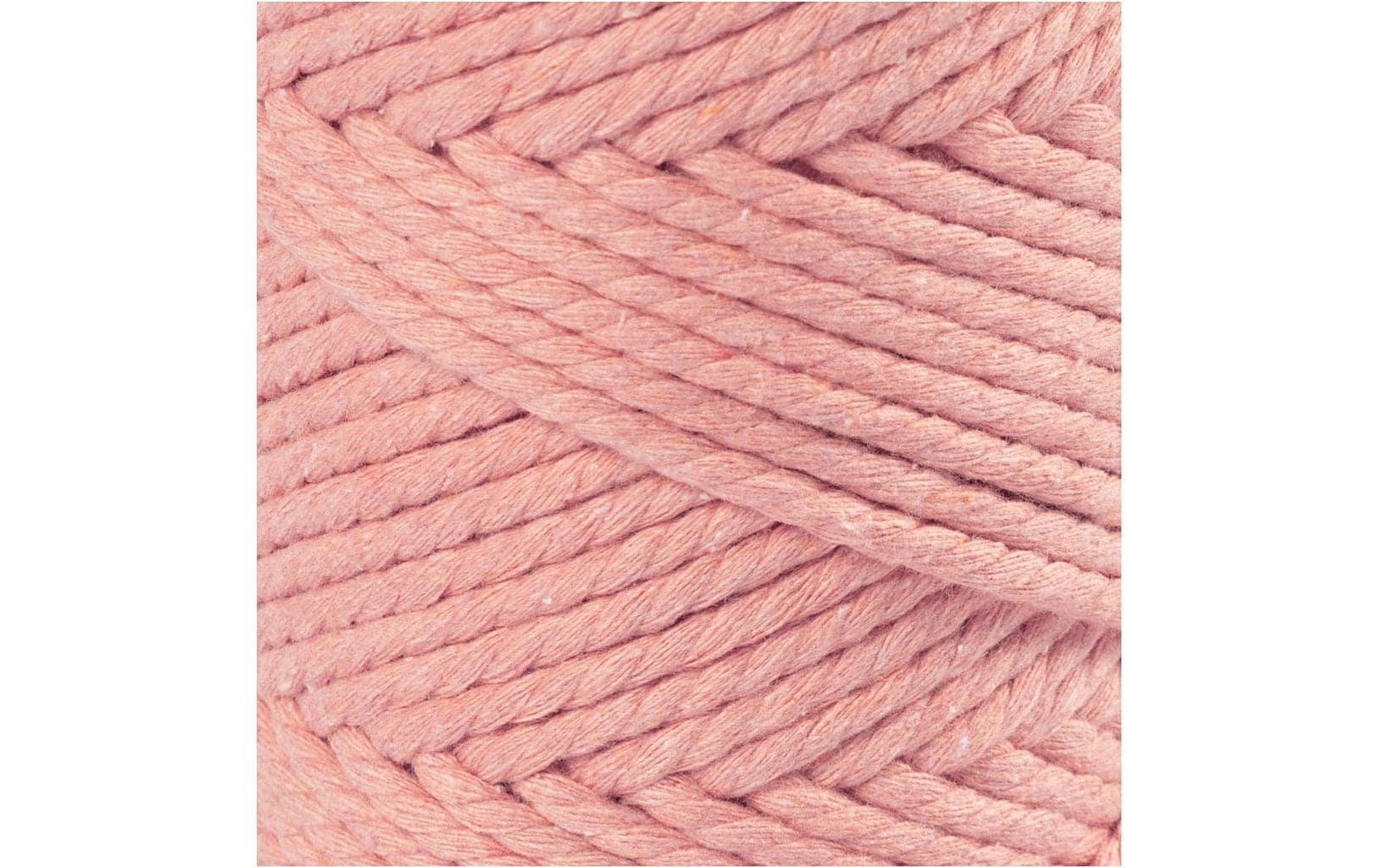 Creativ Company Baumwollgarn Macramé Kordel Rosa