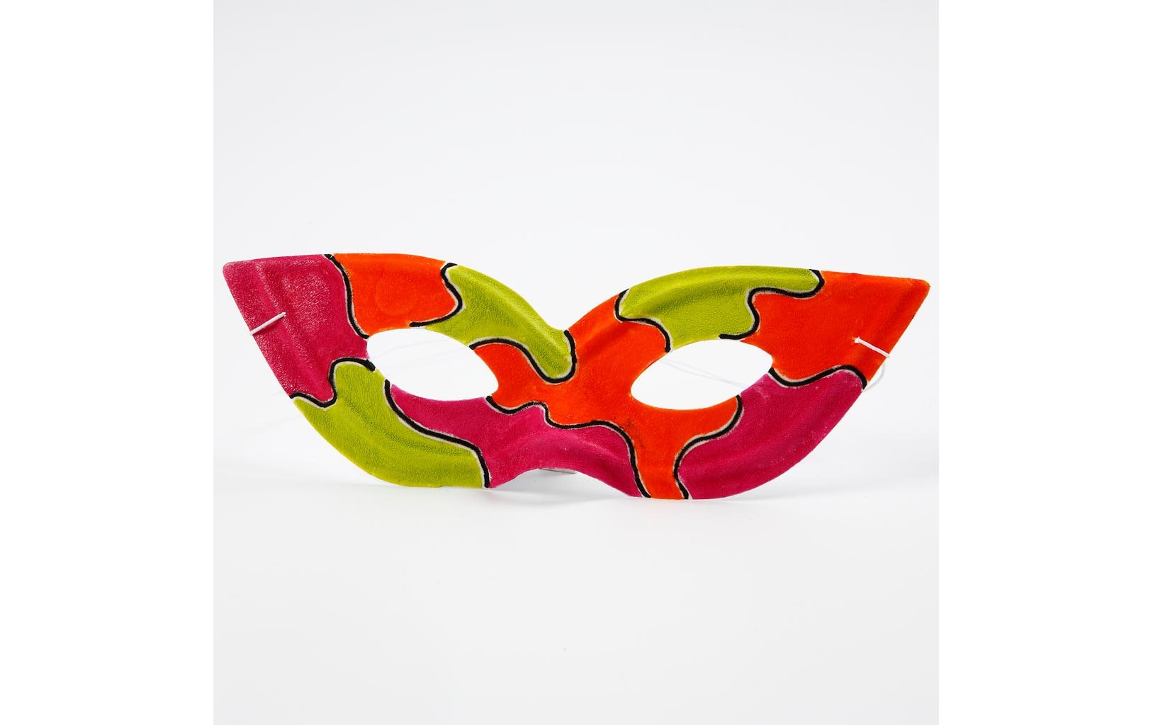 Creativ Company Maske 12 Stück, Weiss