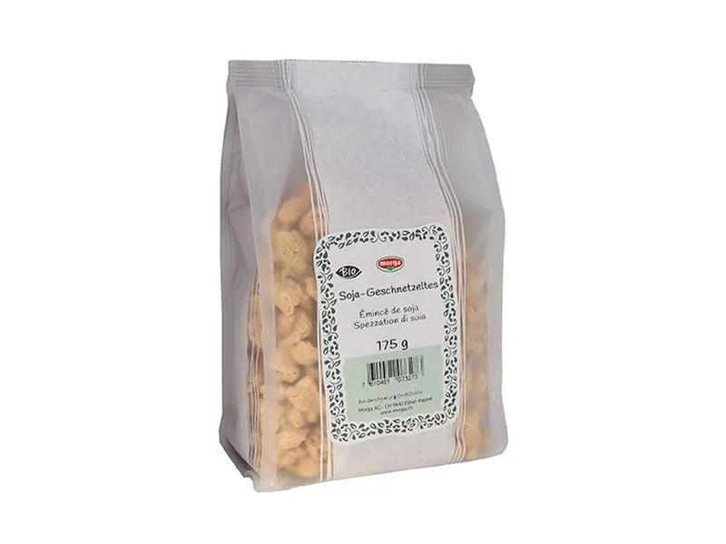 Morga Soja-Geschnetzeltes Bio 175 g Morga Soja-Geschnetzeltes Bio 175 g