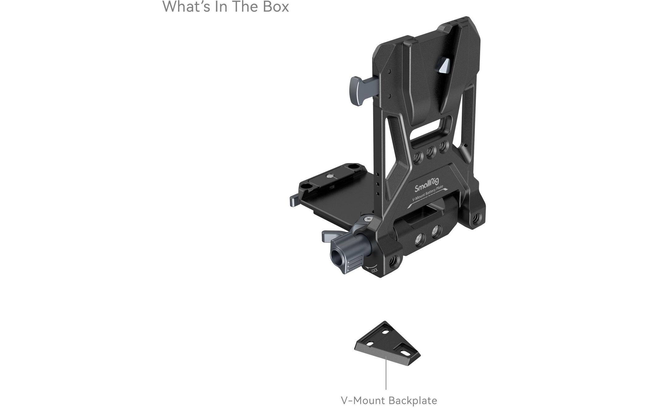 Smallrig V-Mount-Akkuplatte