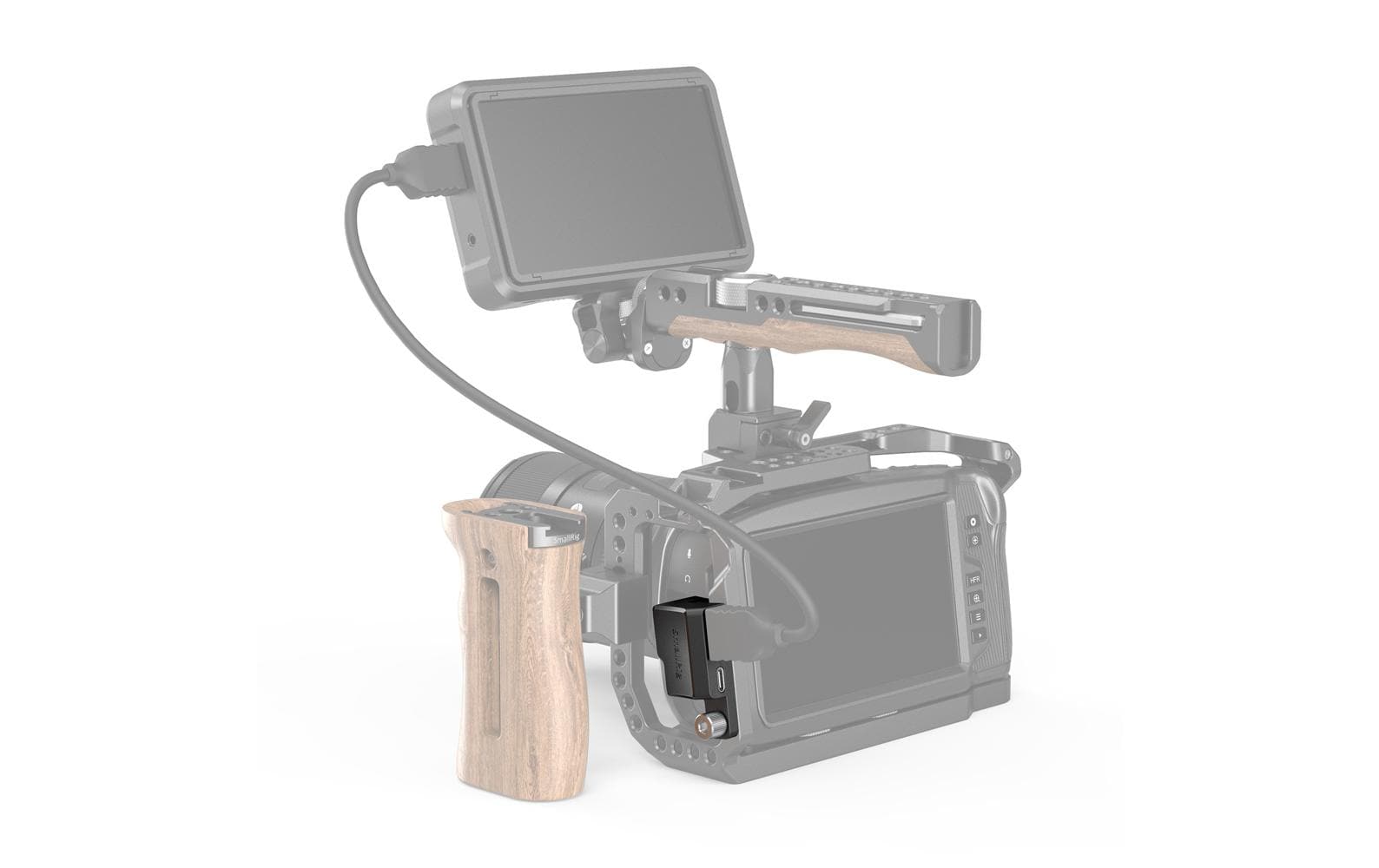 Smallrig Adapter HDMI Type-C Right-Angle für BMPCC 4K Camera Cage