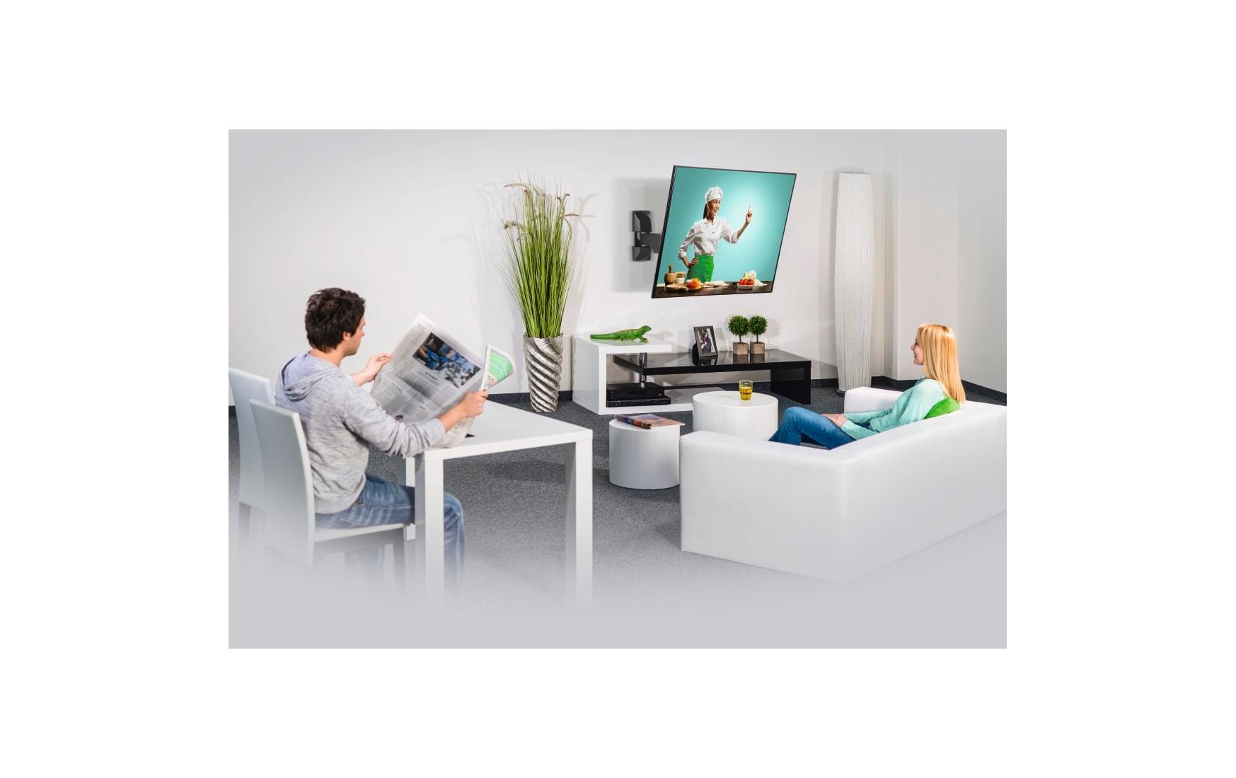 Hama Technics AG TV-Wandhalterung 26 Schwarz
