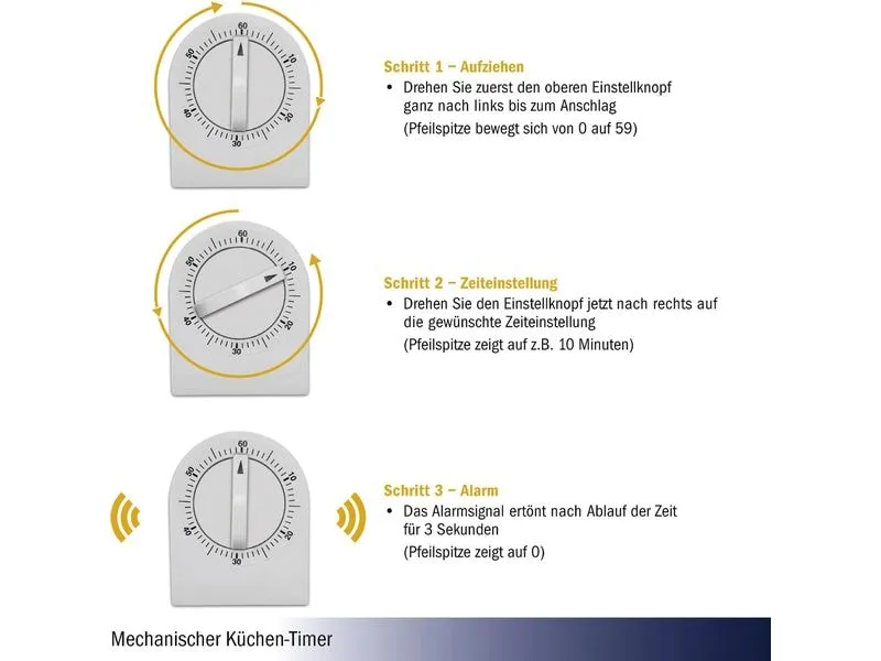 TFA Dostmann Küchentimer FE-TFA Weiss TFA Dostmann Küchentimer FE-TFA Weiss