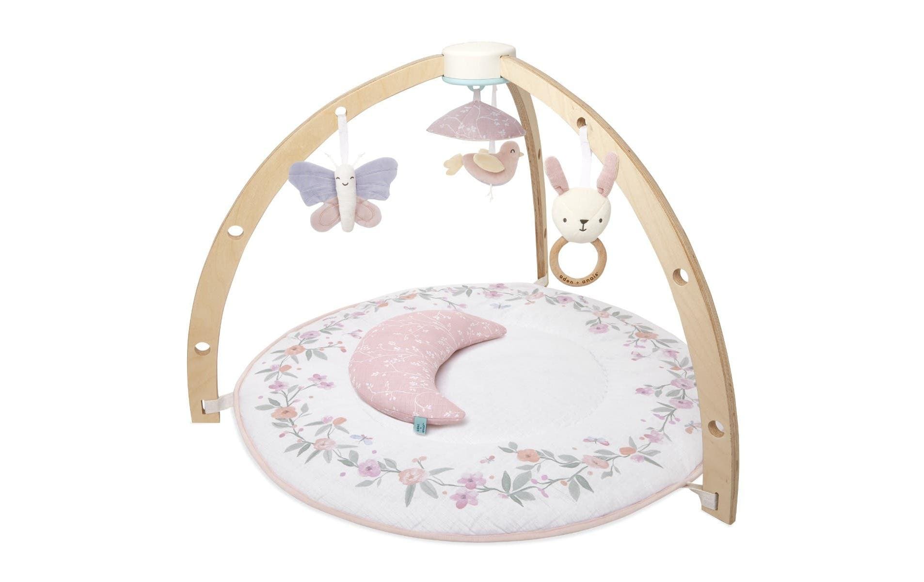 Aden + Anais Krabbeldecke mit Spielbogen Ma Fleur