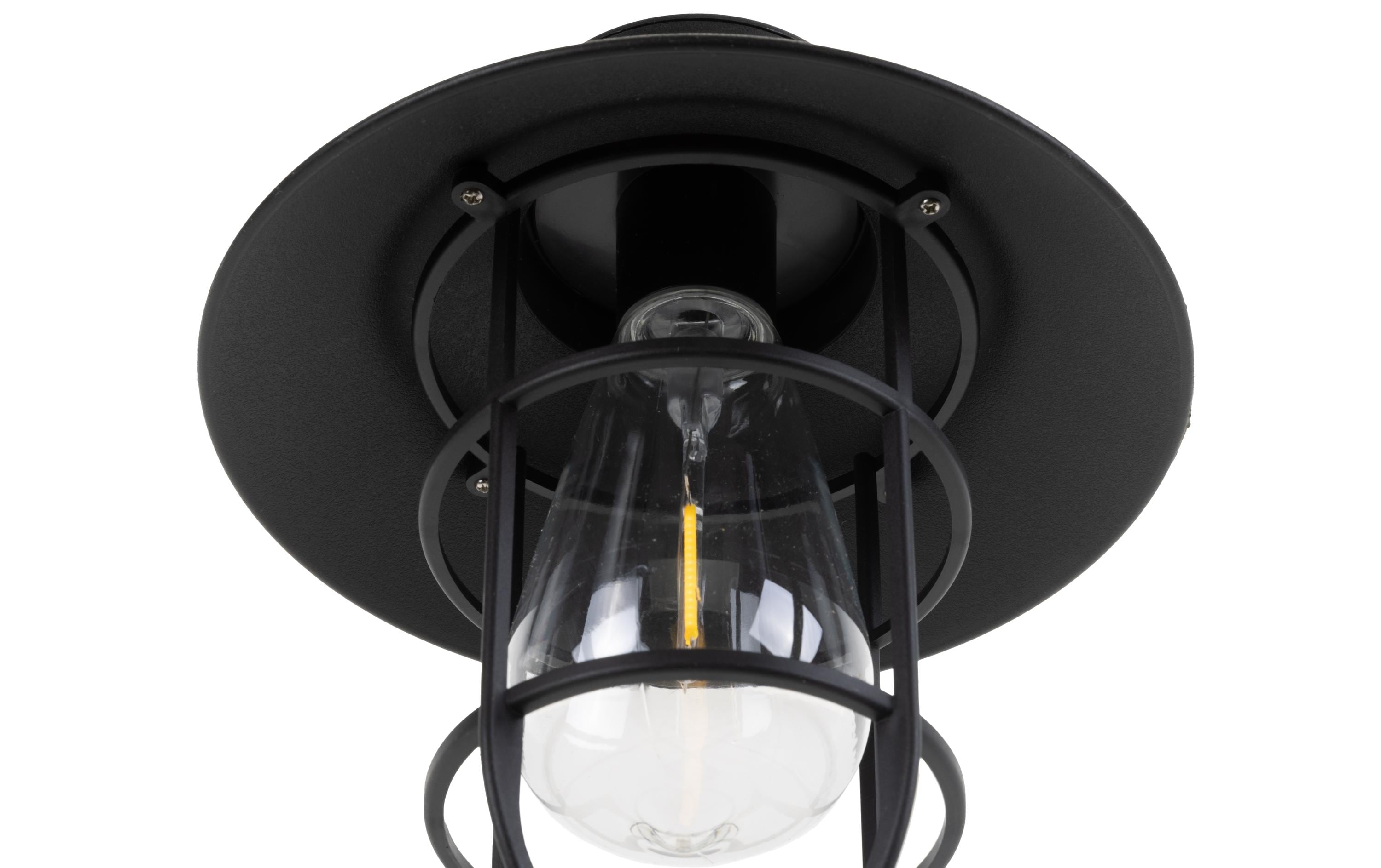 COCON Laterne LED Solar, Schwarz