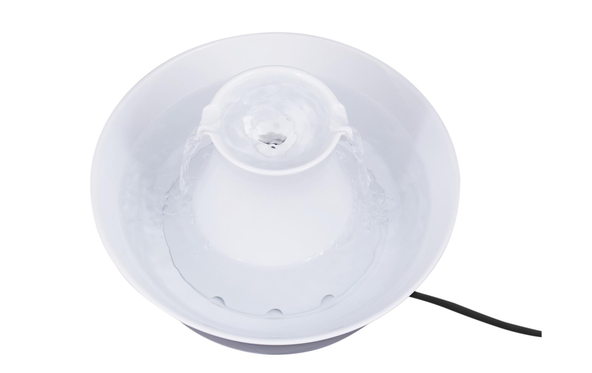 PetSafe Wasserautomat Drinkwell Keramik-Trinkbrunnen Avalon, 2 l