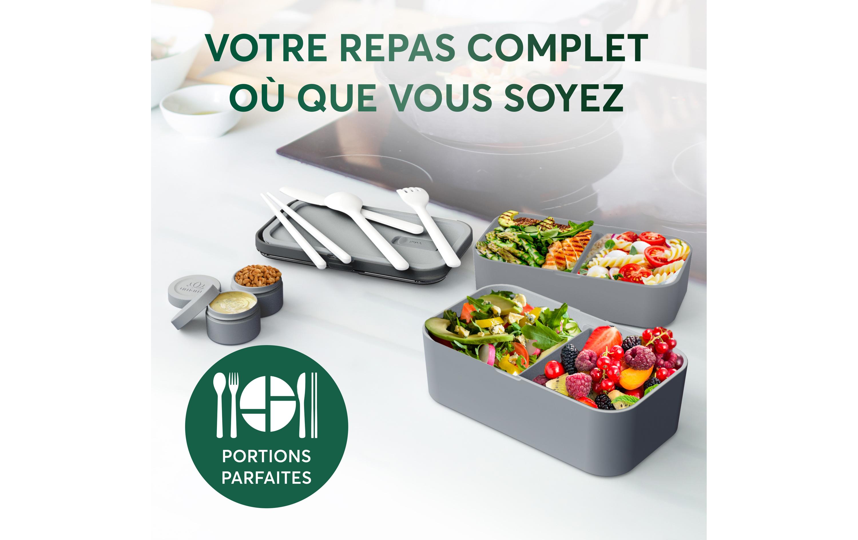 Umami Lunchbox Nestable L Carbon Gray