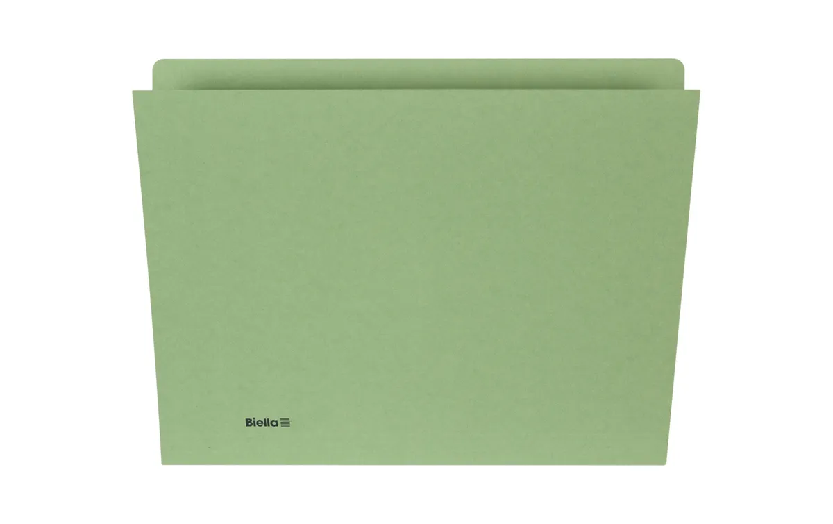 Biella Einlagemappe A4 240 gm², 100 Stück, Grün Biella Einlagemappe A4 240 gm², 100 Stück, Grün