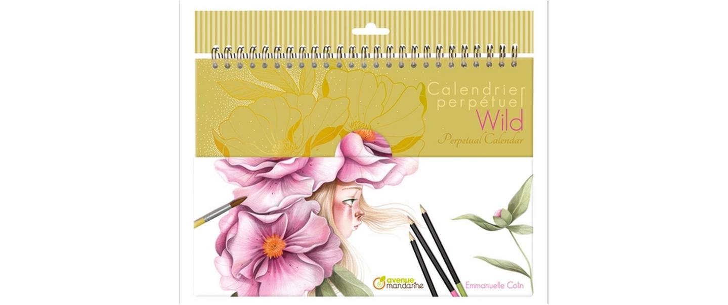 Avenue Mandarine Dauerkalender Wild A4, 24 Blatt Avenue Mandarine Dauerkalender Wild A4, 24 Blatt