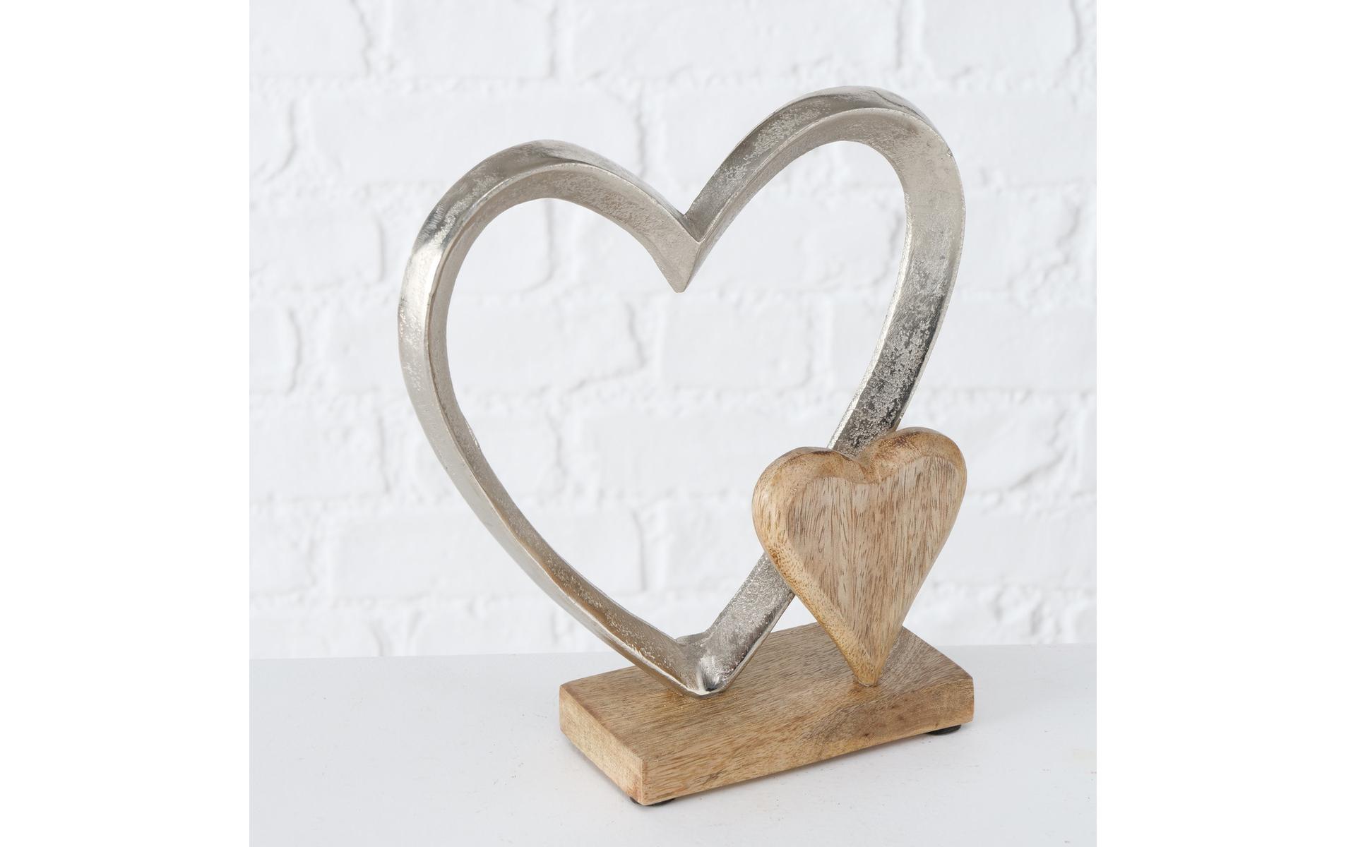 Boltze Aufsteller Carolyn Herz mit Stand 7.5 cm x 22 cm