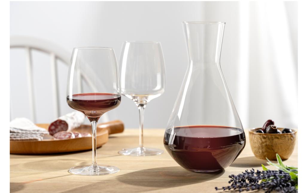 Leonardo Karaffe Cesti 1.2 l, 3-teilig, Grau/Transparent