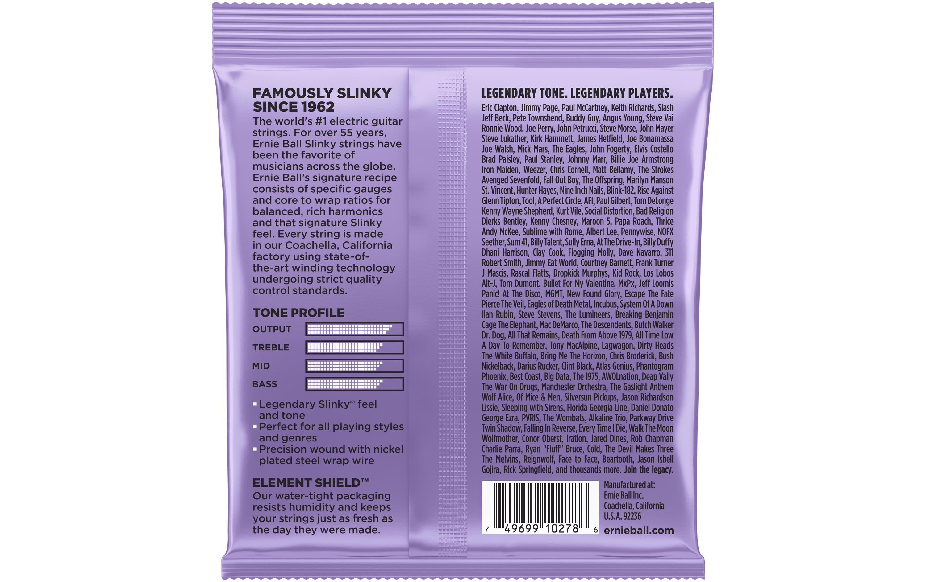 Ernie Ball Gitarrensaiten 2227 Ultra Slinky – Ultra 10 - 48