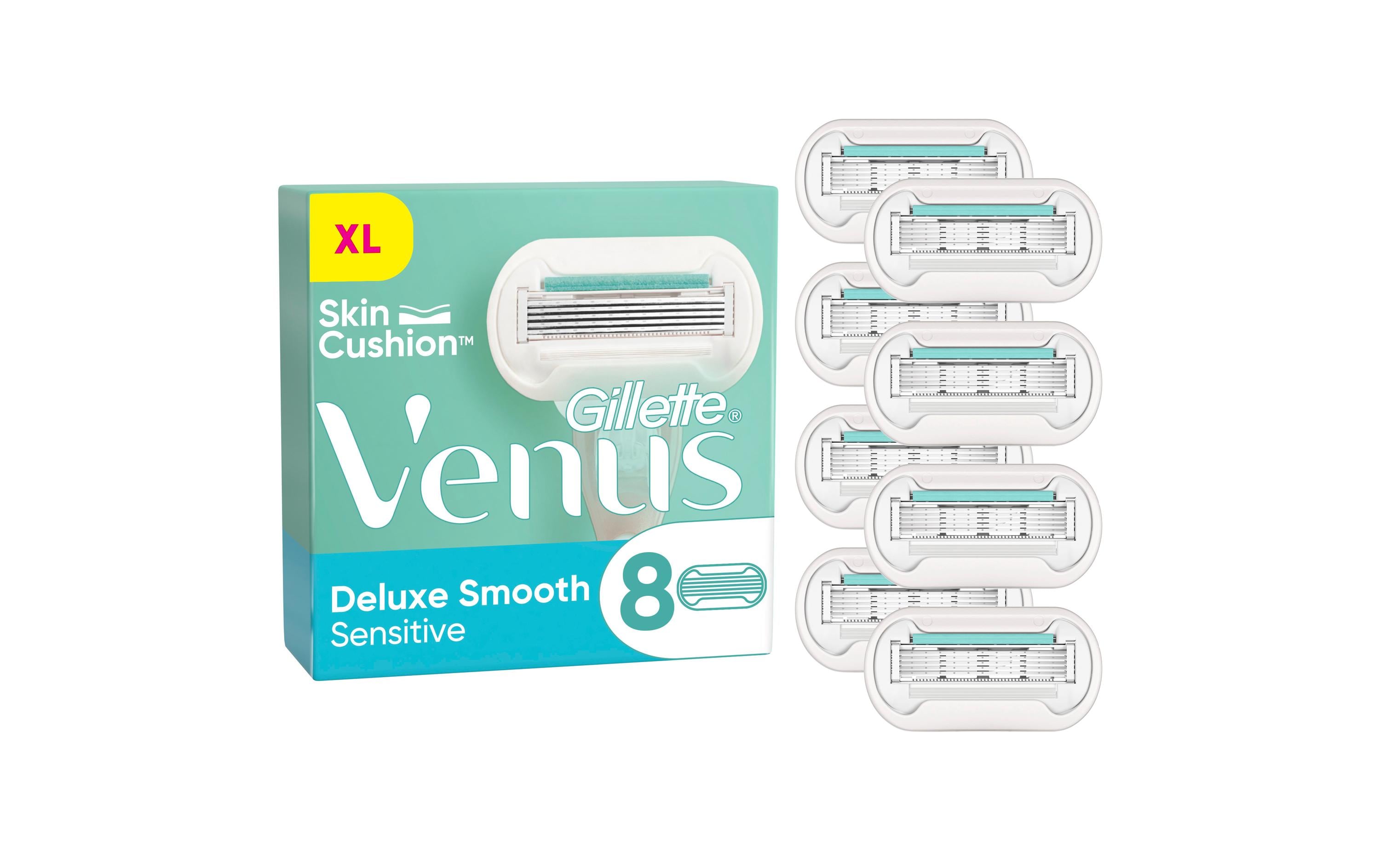 Gillette Venus Rasierklingen Deluxe Smooth Sensitive 8 Stück