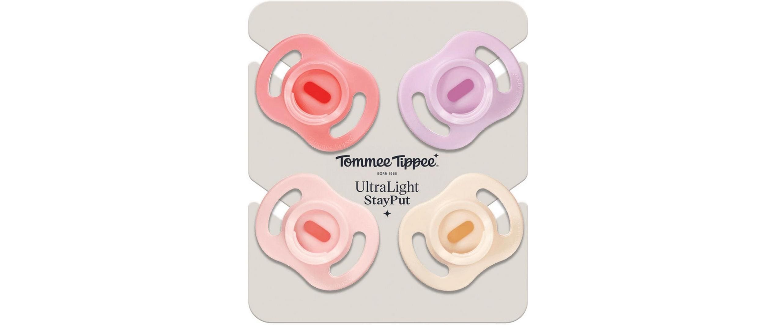 Tommee Tippee Nuggi Set Schnuller 0-6m, 4er Pack