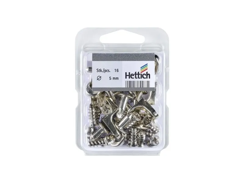 HETTICH Sekura 7 vernickelt Ø 5 mm