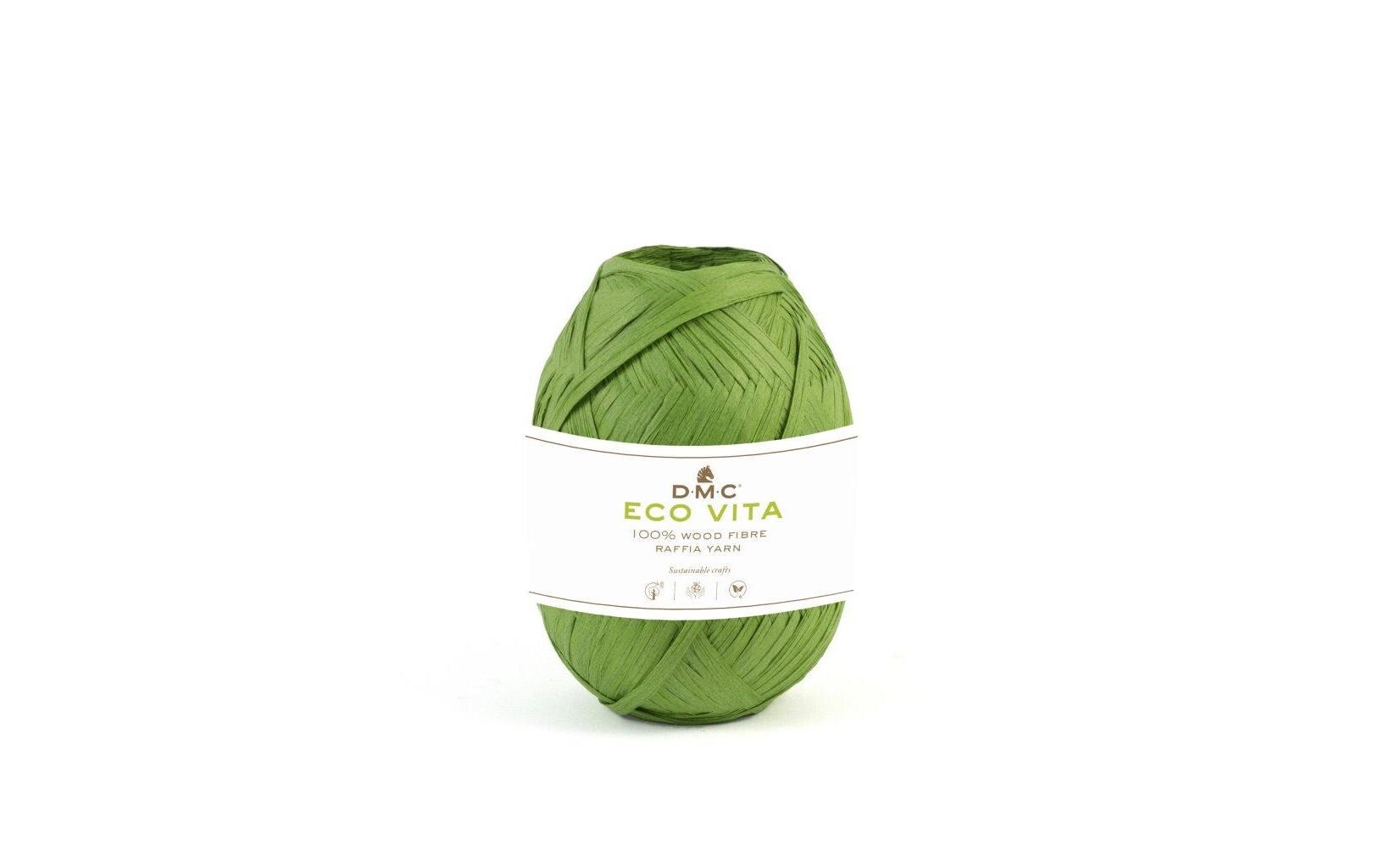DMC Stoffgarn Eco Vita Raffia 50 g, Grün