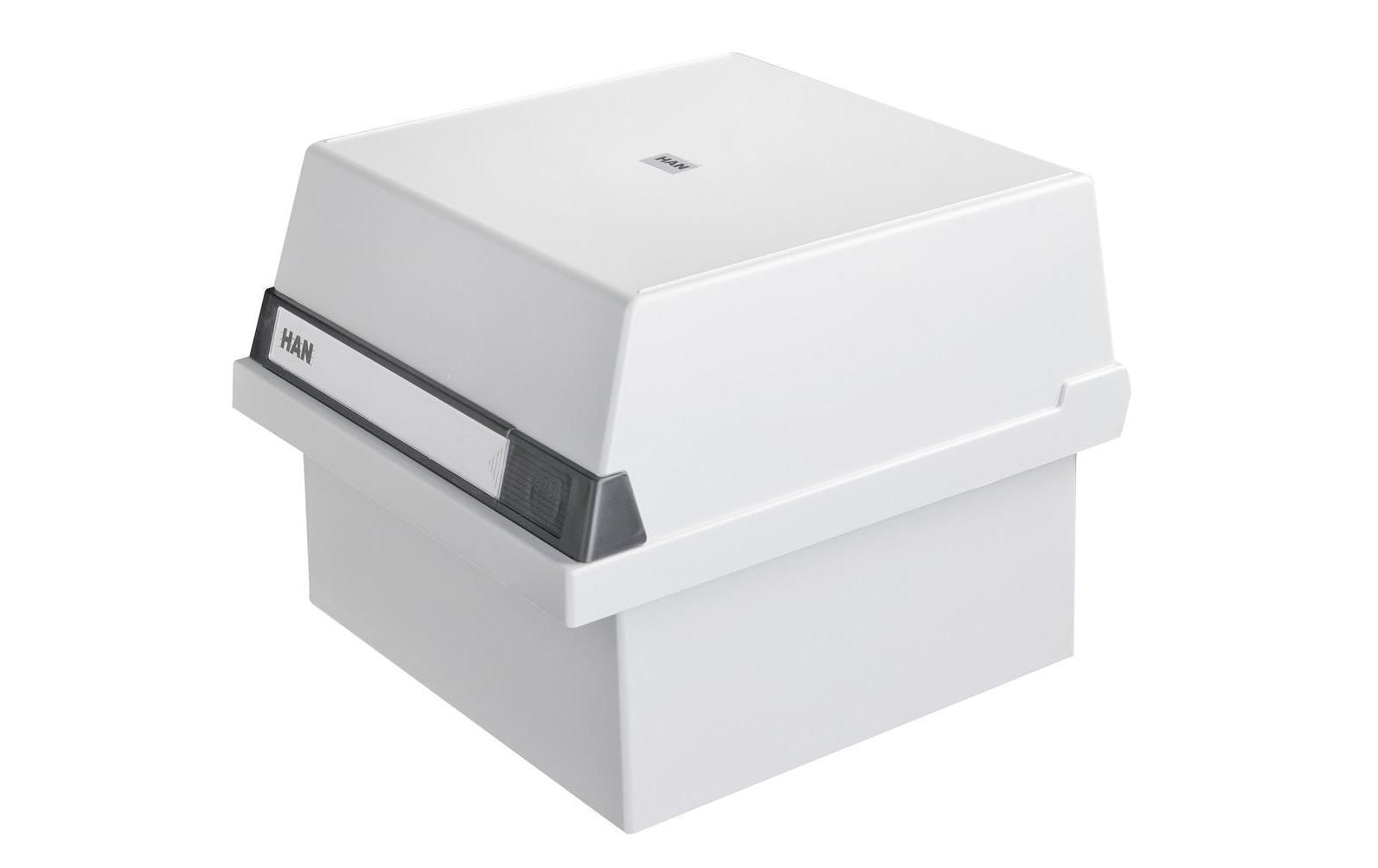 HAN Karteibox A5 Quer, 800 Karten, Grau HAN Karteibox A5 Quer, 800 Karten, Grau