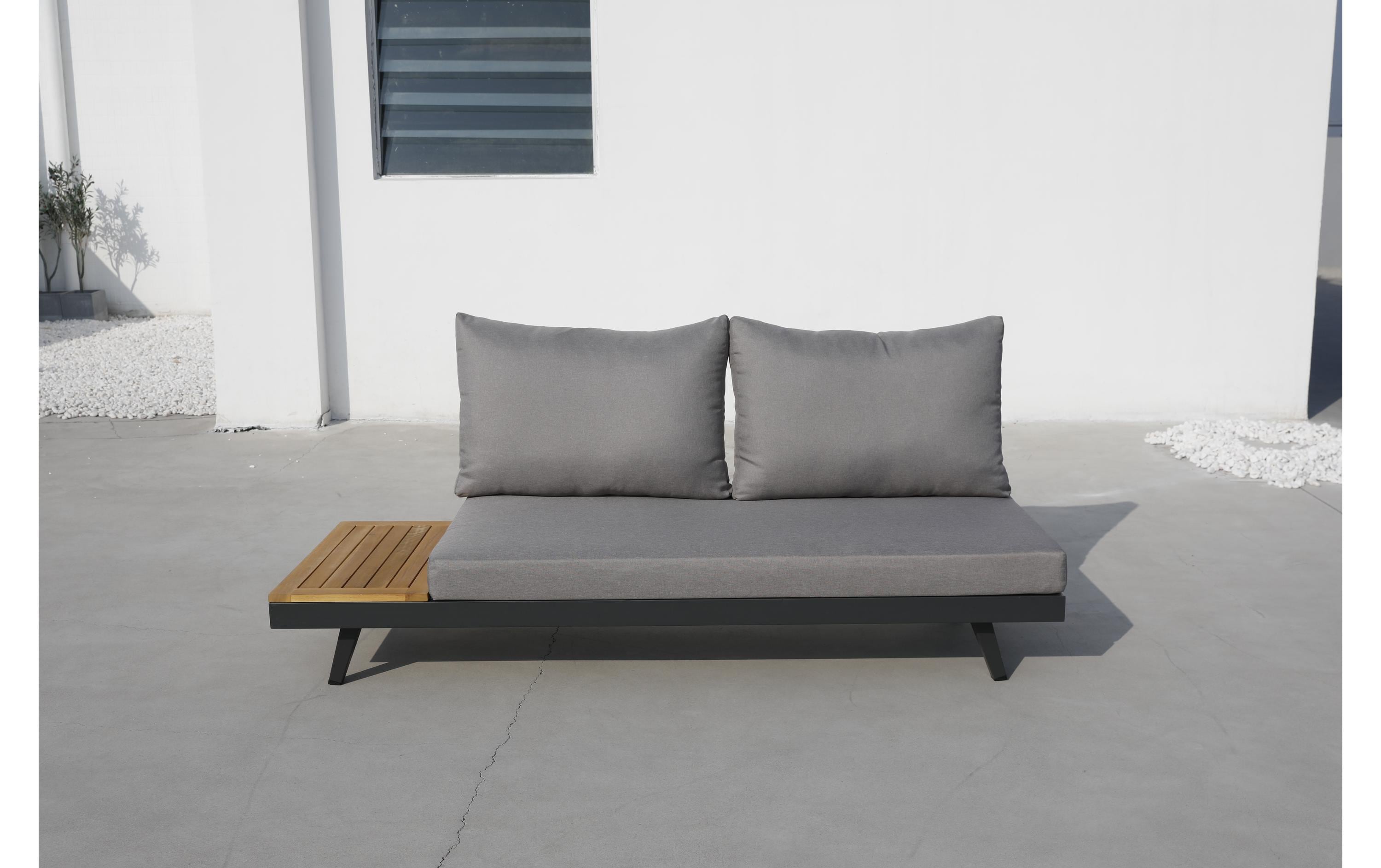Acamp Loungeset Naxos, 3-teilig, Teakfarbe