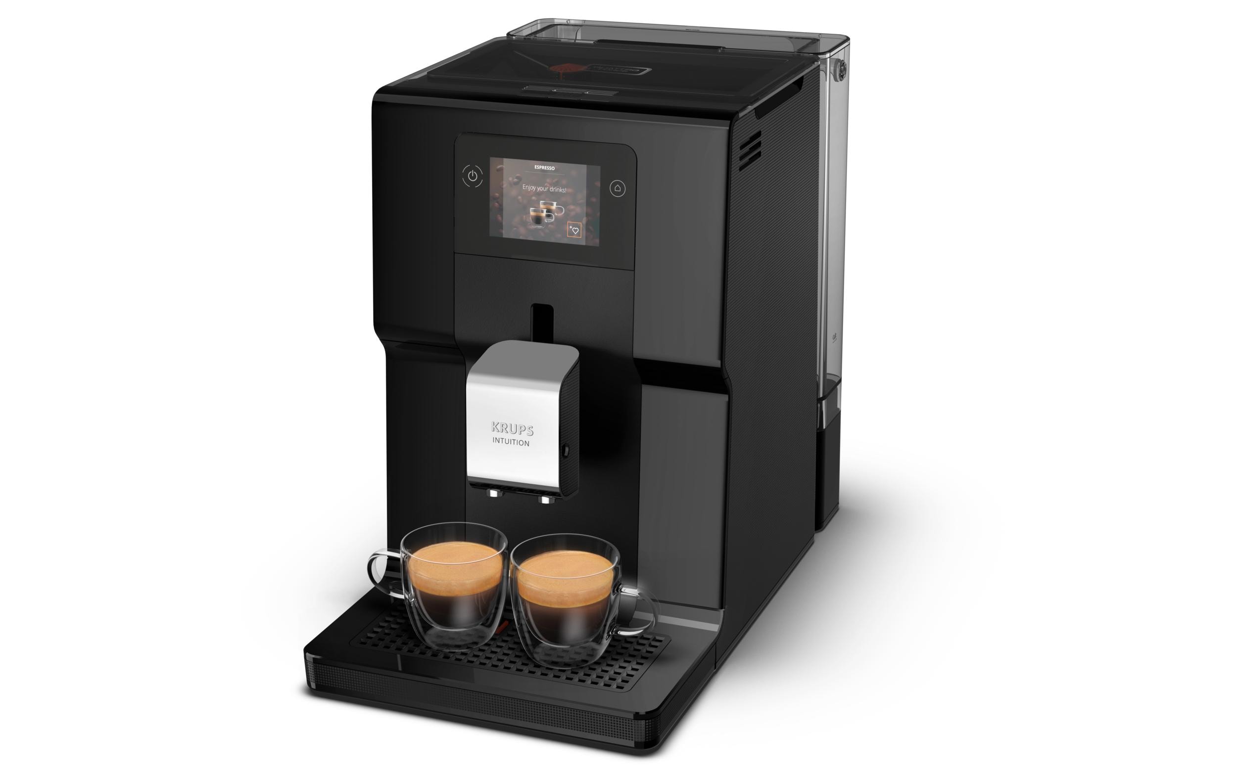 Krups Portionskaffeemaschine Intuition Preference EA8738 Schwarz