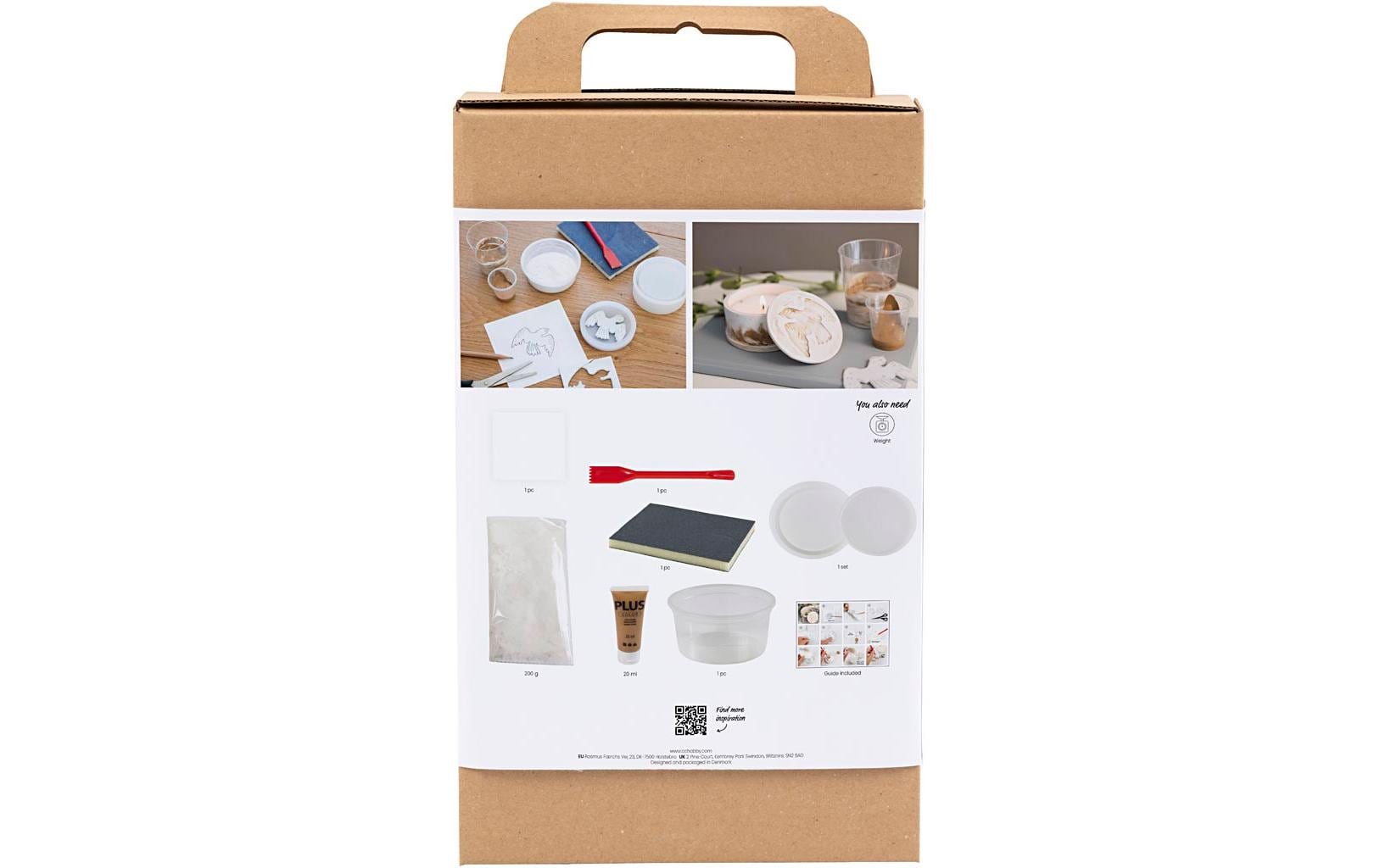 Creativ Company Giessharz mit Vorratsdose Beige