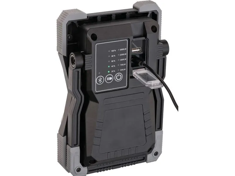 Brennenstuhl Akku Scheinwerfer LED 30 W inkl. Bluetooth Lautsprecher Brennenstuhl Akku Scheinwerfer LED 30 W inkl. Bluetooth Lautsprecher