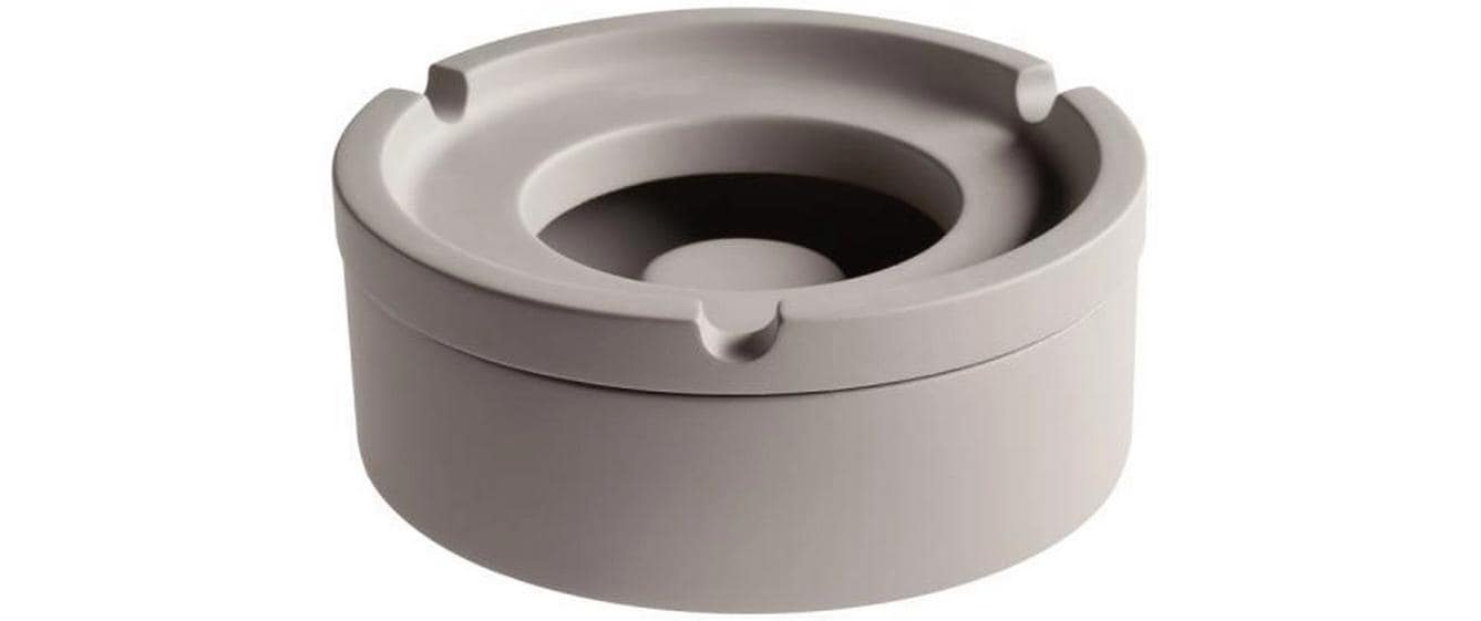 APS Aschenbecher Windascher Element 10.5 cm, Grau
