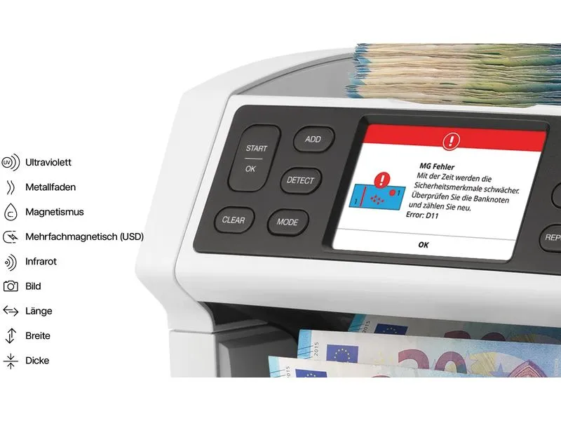 Safescan Banknotenzähler 2865-SC