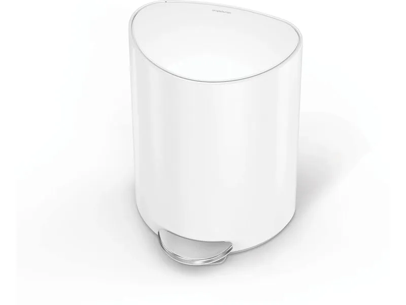 Simplehuman Abfalleimer 6 l, Weiss Simplehuman Abfalleimer 6 l, Weiss
