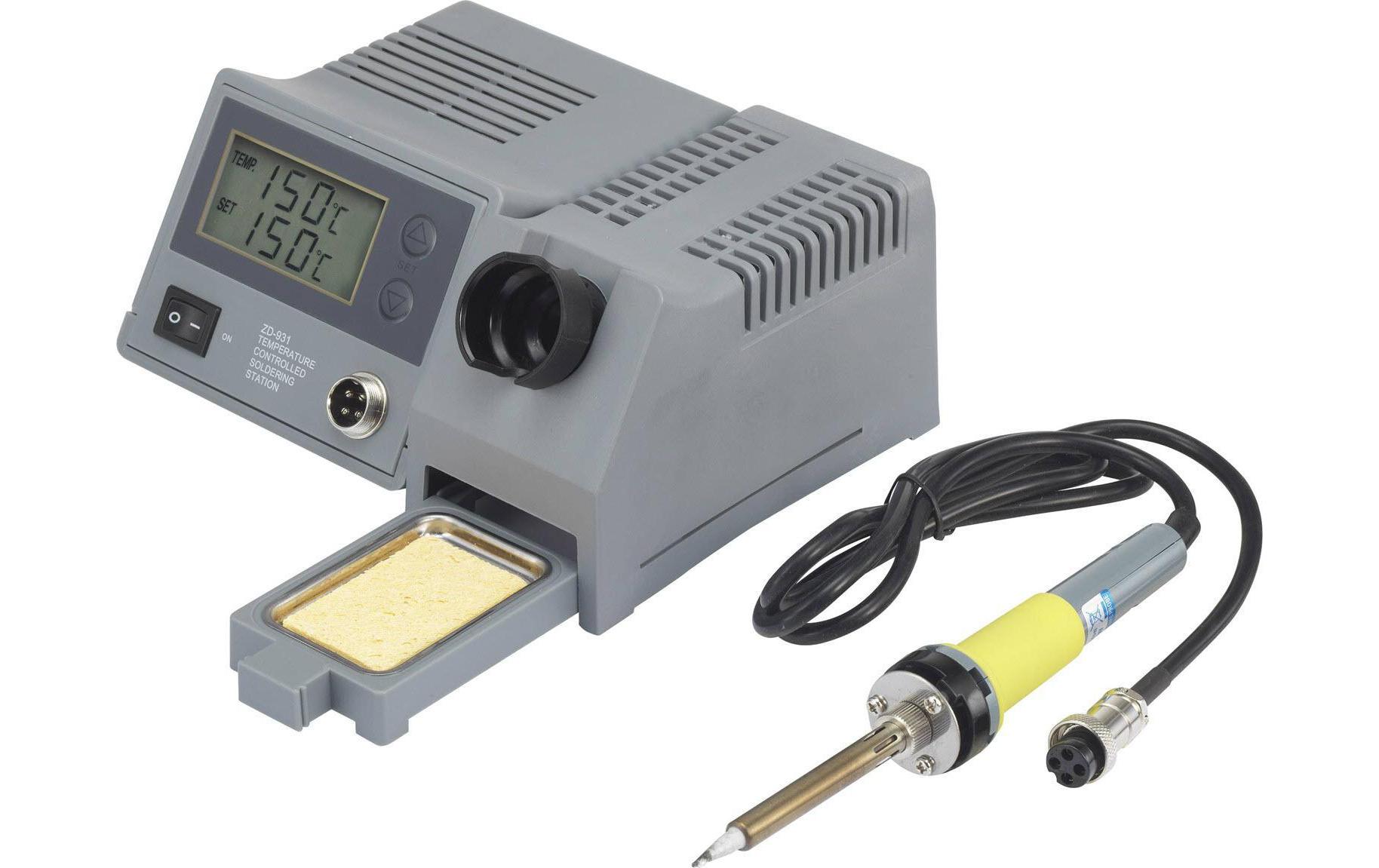 Velleman Lötstation VTSSC40N Set, 1-Kanal, 48W Velleman Lötstation VTSSC40N Set, 1-Kanal, 48W