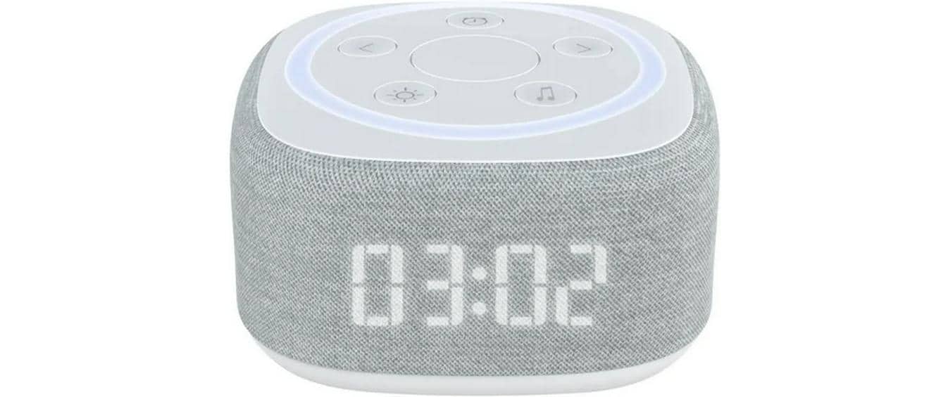 Terraillon Lichtwecker Zen Rise Grau Weiss