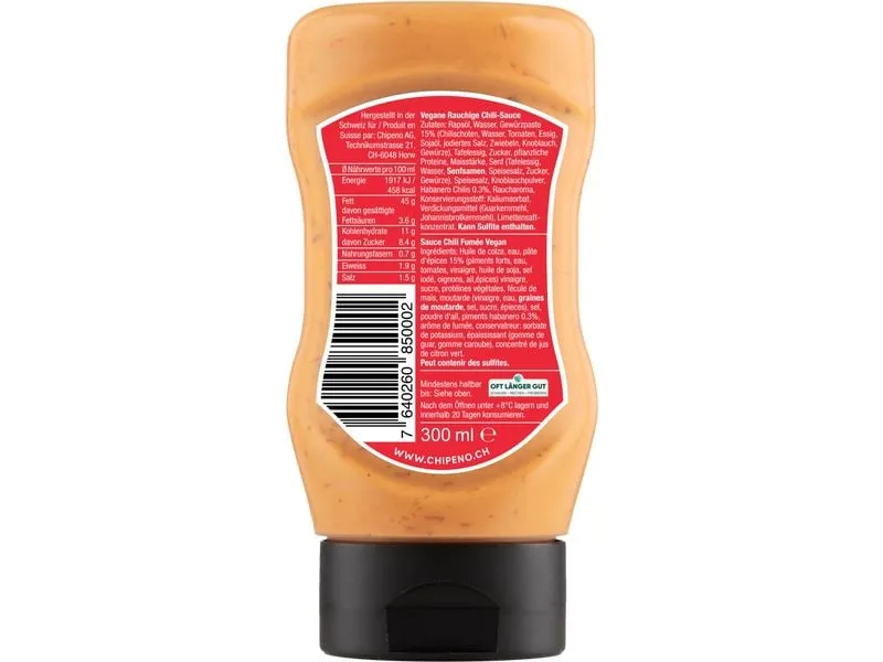 Chipeno Sauce Spicy Habanero 300 ml Chipeno Sauce Spicy Habanero 300 ml