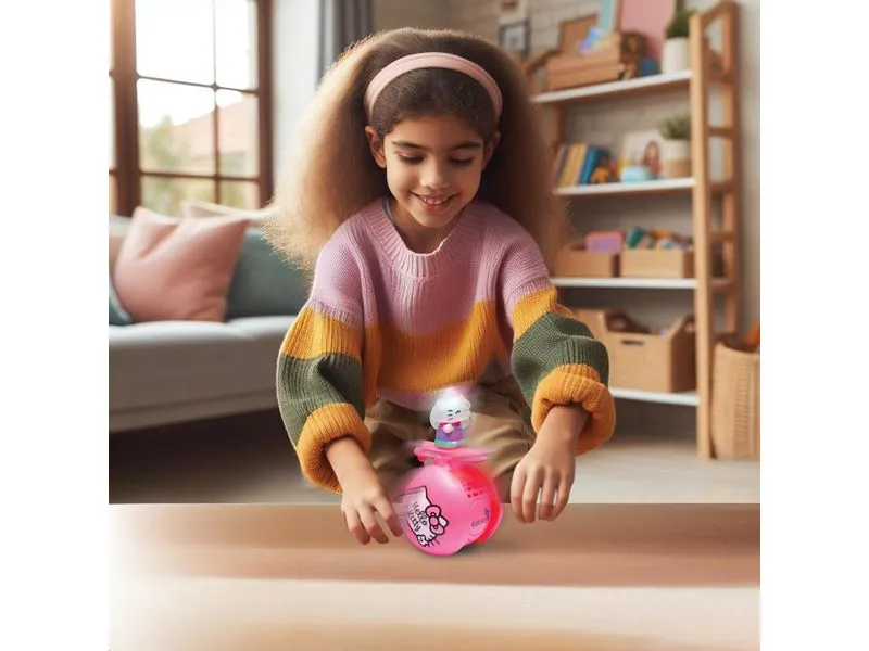 Lexibook POWERMAN Roller One-wheel Hello Kitty Pink