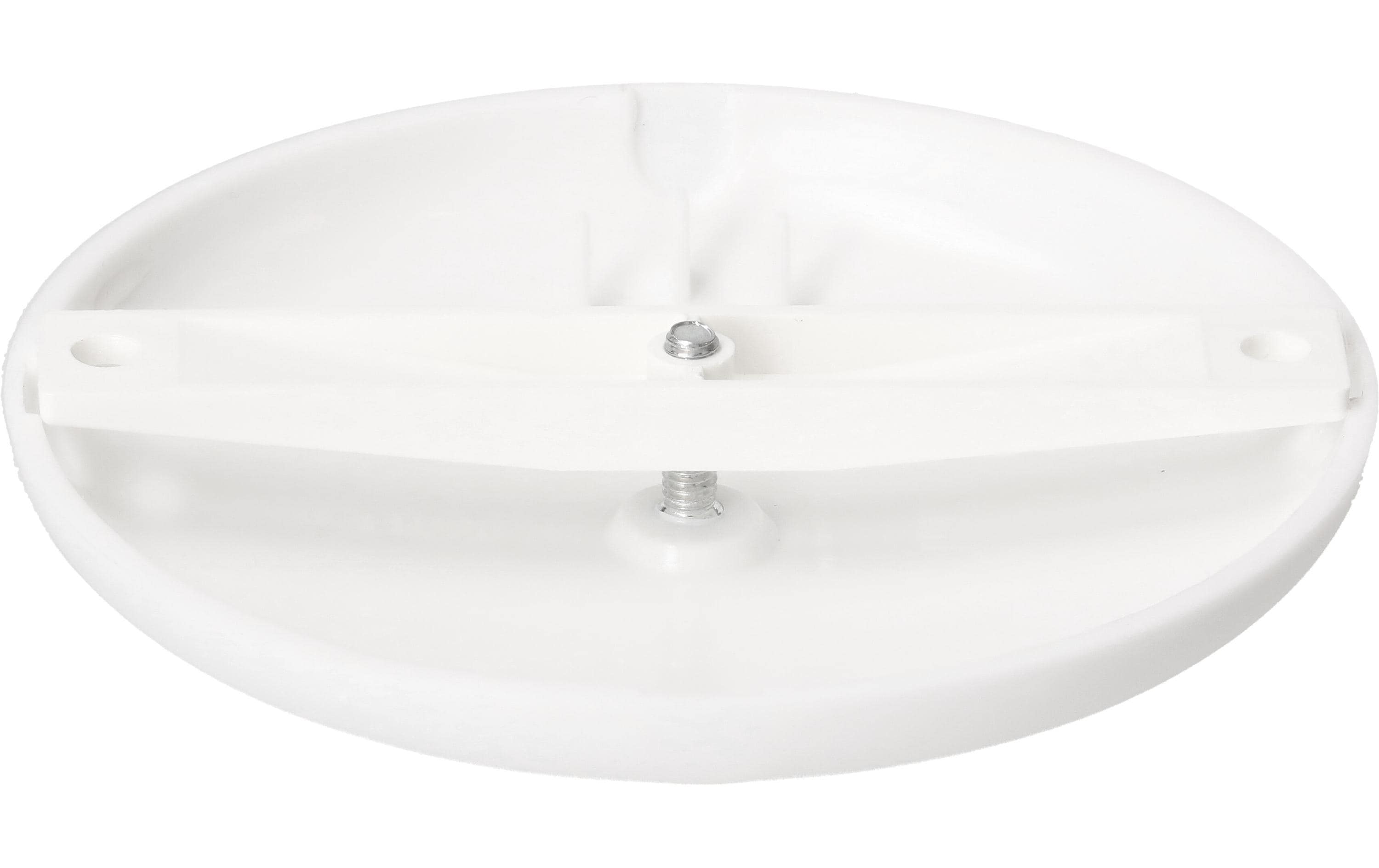 Max Hauri Deckenrosette Ø 95 mm, Rund, Weiss