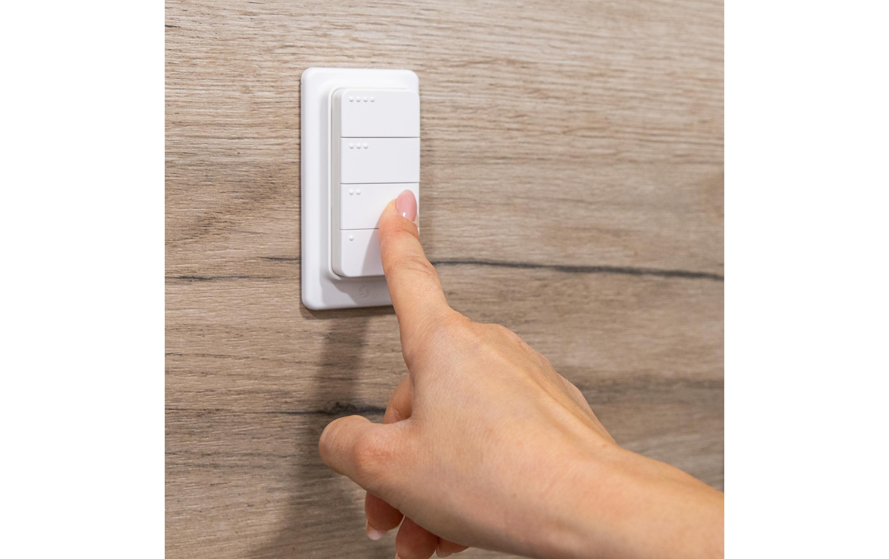 Shelly Smart Home Fernbedienung BLU RC Button 4