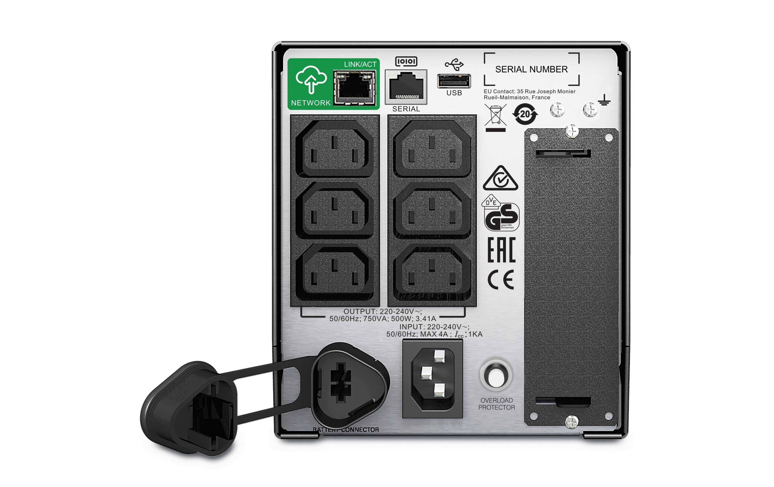 APC USV SMT750IC 750 VA / 500 W