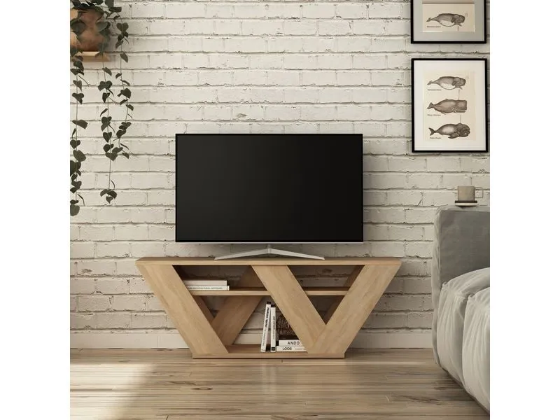 Woody Fashion TV-Möbel Pipralla 110 x 30 cm, Braun Woody Fashion TV-Möbel Pipralla 110 x 30 cm, Braun