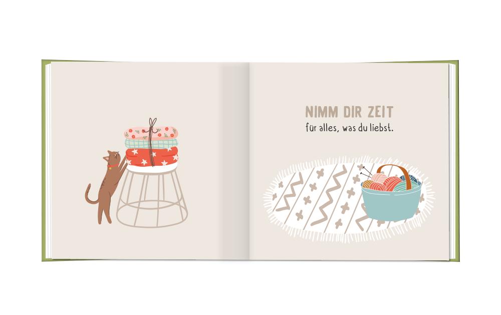 Grafik Werkstatt Minibuch Für dich eine extra Portion Glück!