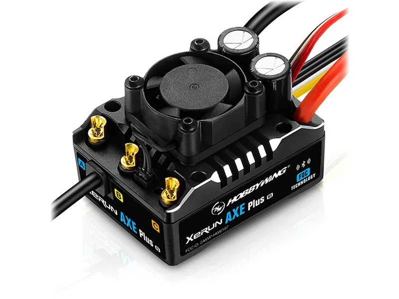 Hobbywing Brushless Regler Xerun AXE Plus R3 135A Sensored FOC, 2-6S