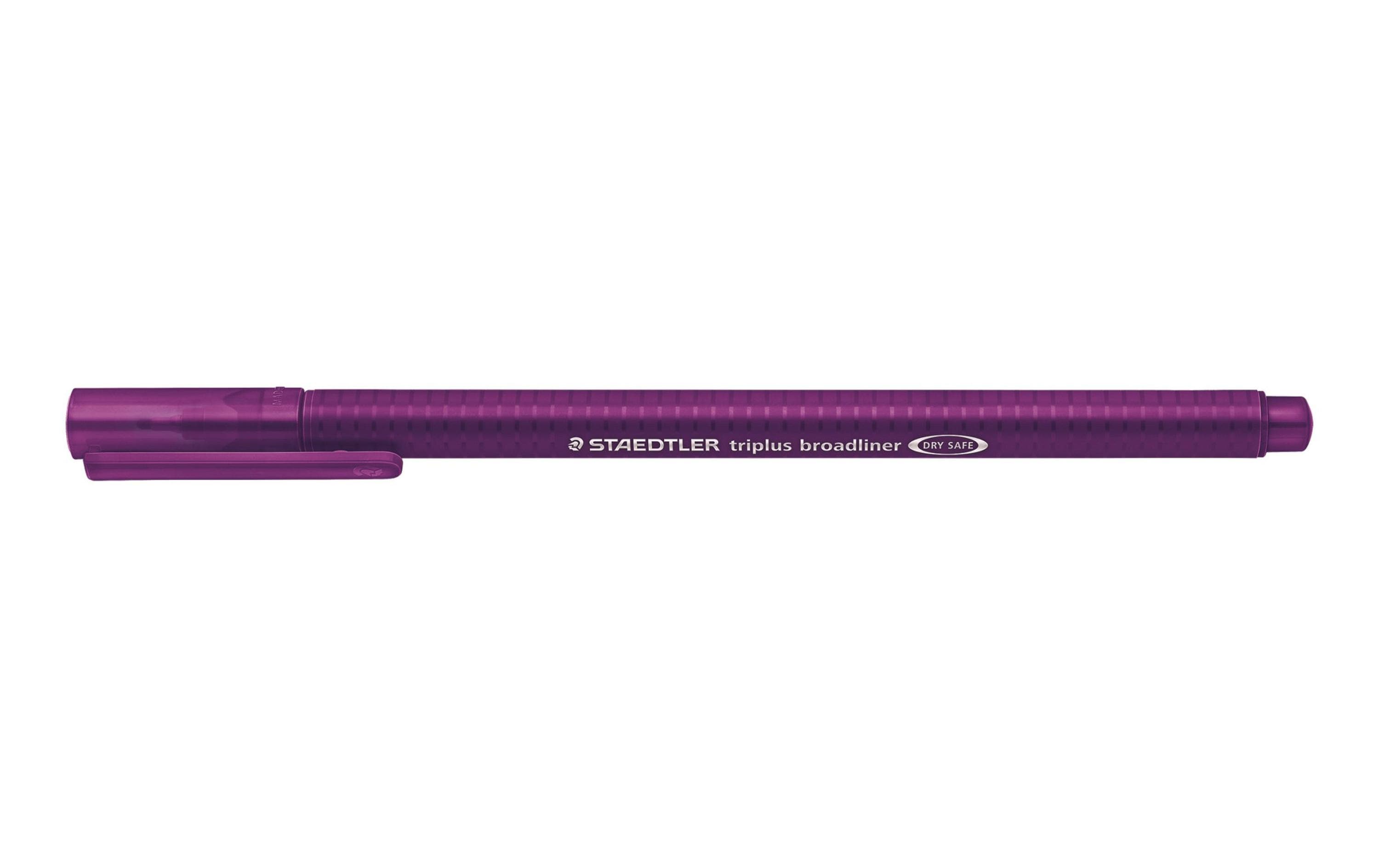 Staedtler Fineliner Triplus broadliner 338 0.8 mm, Violett
