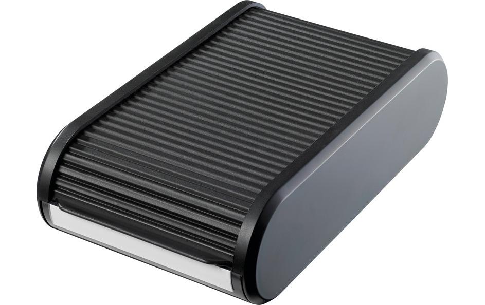 Helit Visitenkartenbox Schwarz