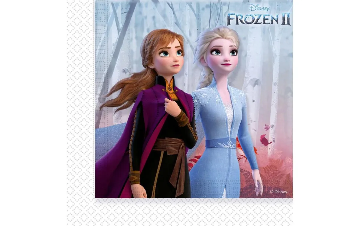 Amscan Papierservietten Frozen II 20 Stück Amscan Papierservietten Frozen II 20 Stück