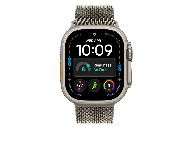 Apple Milanese Loop 49 mm Natural Titanium Large