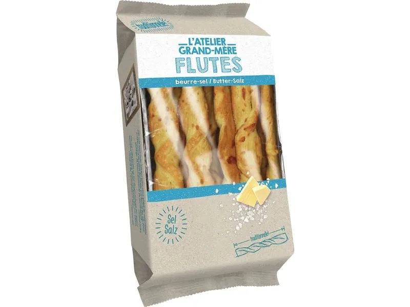 L'Atelier Grand-mère Flûtes feuilletées 100 g