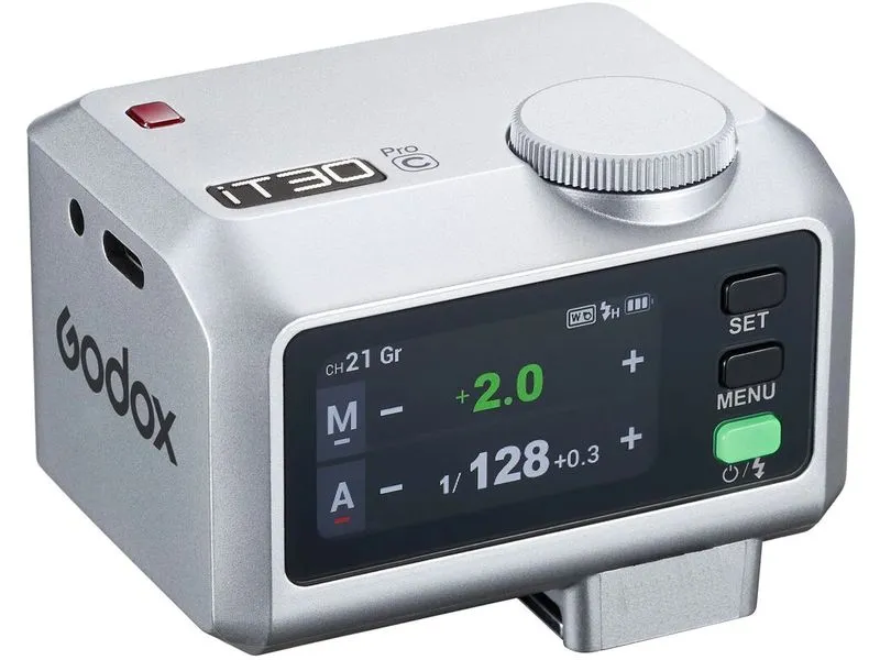 Godox Blitzgerät iT30Pro iFlash Sony, Silber Godox Blitzgerät iT30Pro iFlash Sony, Silber